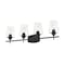 Z-Lite Joliet 4 Light Vanity, Matte Black & Clear 473-4V-MB - alternate 7